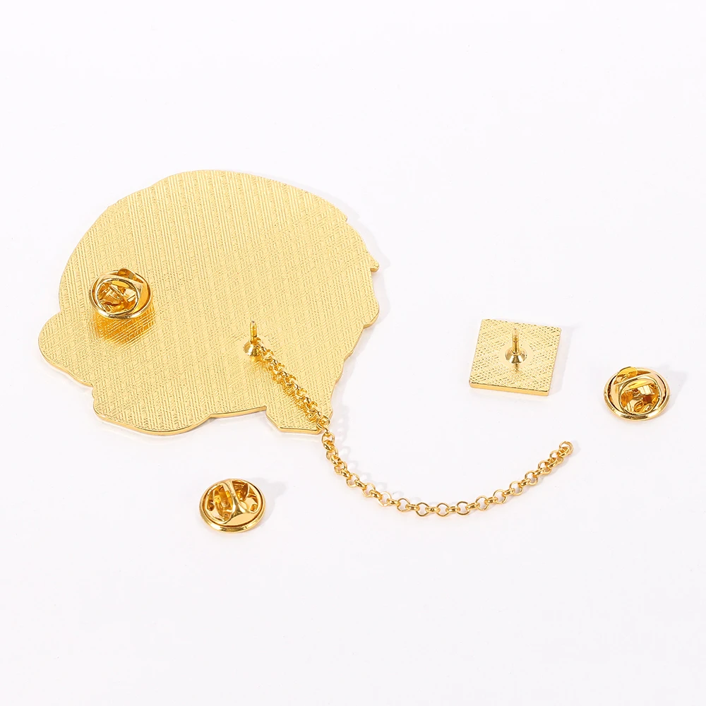 Металлическая брошь Cosmile в стиле аниме юютсу зайсу Джоджо Сатору Бриллиантовая