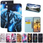 Кожаный чехол для Xiaomi Redmi 6, чехол для телефона Xiaomi Redmi 6 Redmi6, чехлы в мультяшном стиле, флип-кошелек, чехлы для телефонов