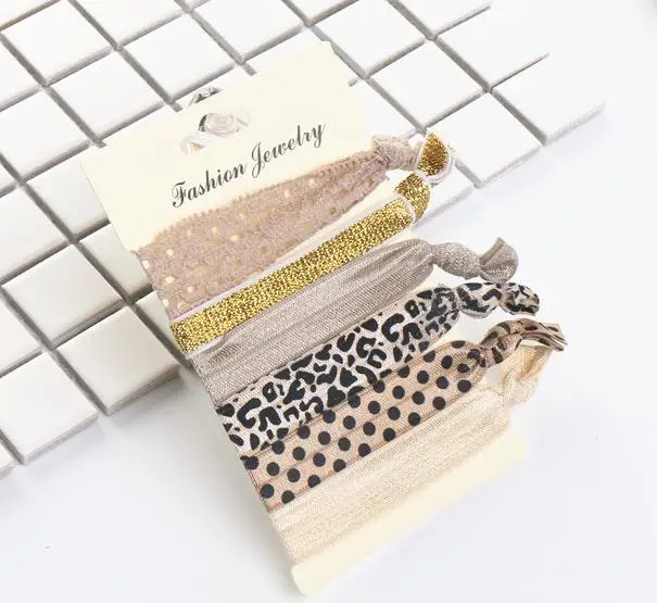 6 шт./лот ручная работа карамельные нейлоновые повязки на голову для детей