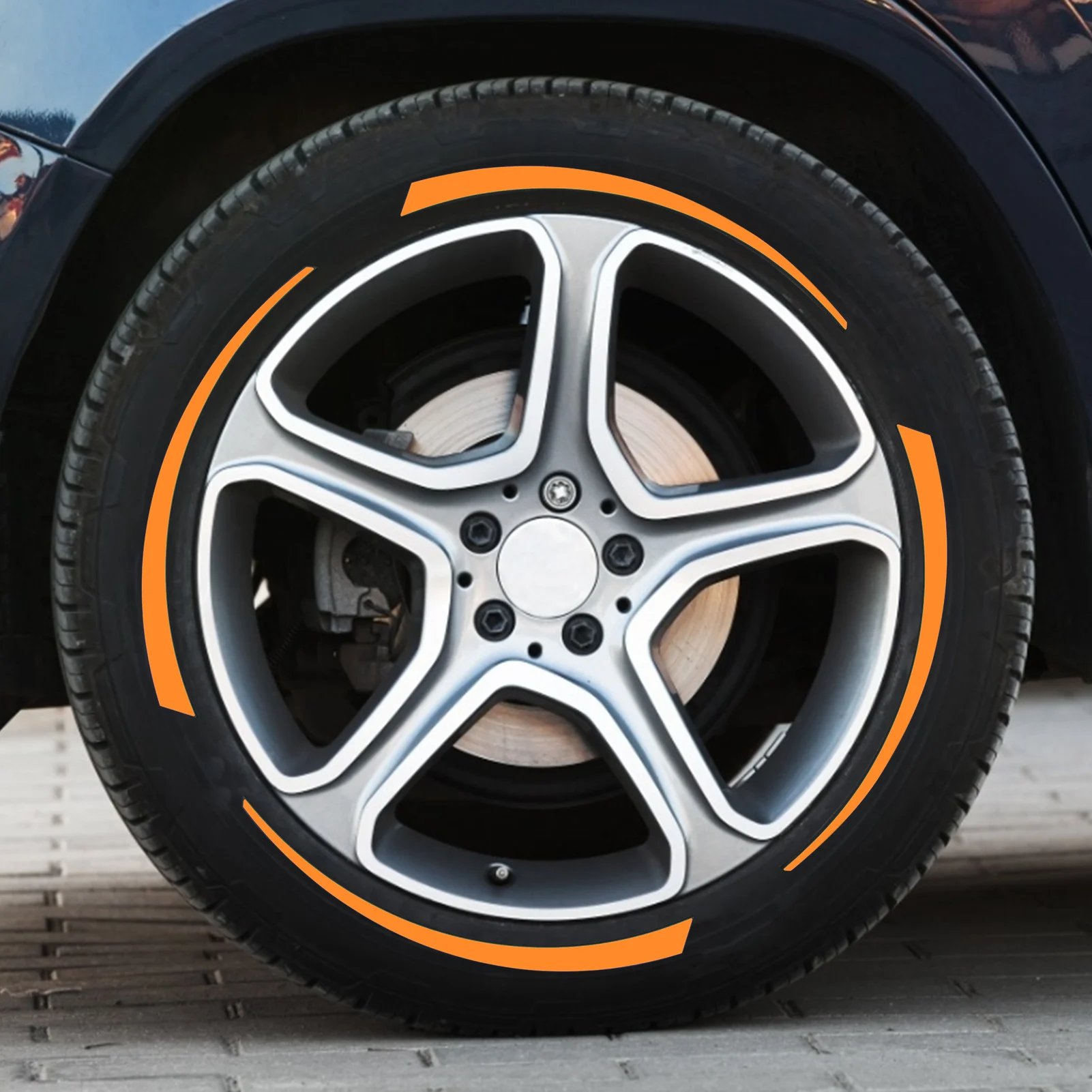 Резиновые буквы шин Стикеры автомобильных колеса 3D логотип Персонализированная