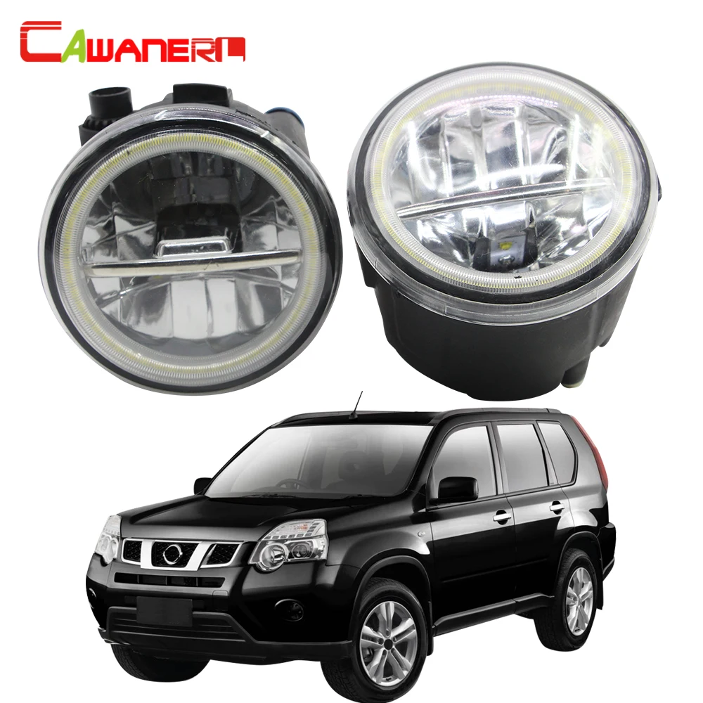 Cawanerl для Nissan X Trail T31 Автомобильный светодиодный противотуманный светильник +