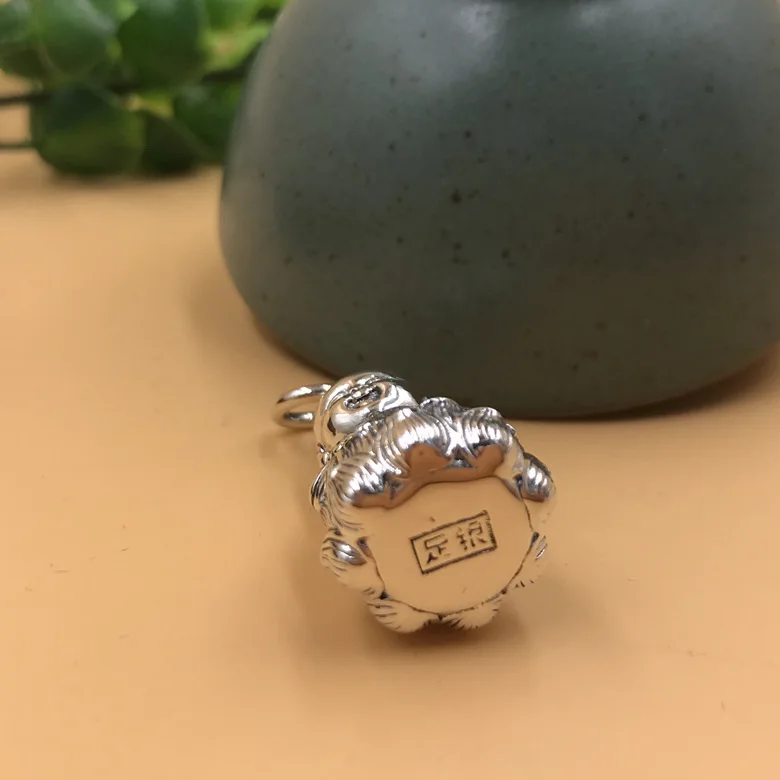 100% s990 матовый продукт подвеска в виде лотоса буддистской черной