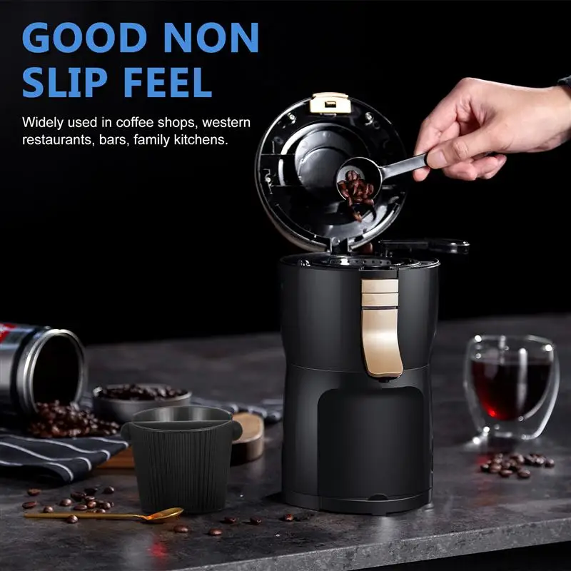 Cubo de caf&eacute; molido antideslizante, absorbente de golpes, para Espresso, m&aacute;quina de caf&eacute; molido, reciclaje, cubo de basura-2