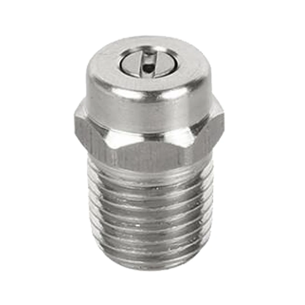 

ZG1/4" High Pressure Cleaner Washer Spray Fan Nozzle Tips Head 25 Degree