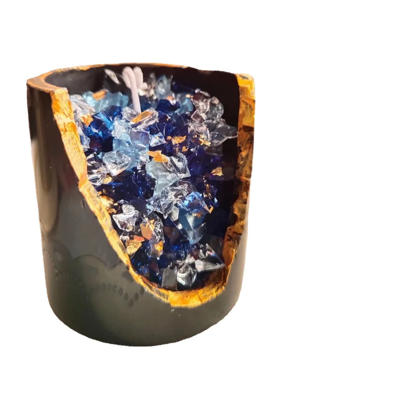 Хрустальная руда искусственные ароматические свечи из соевого воска украшение