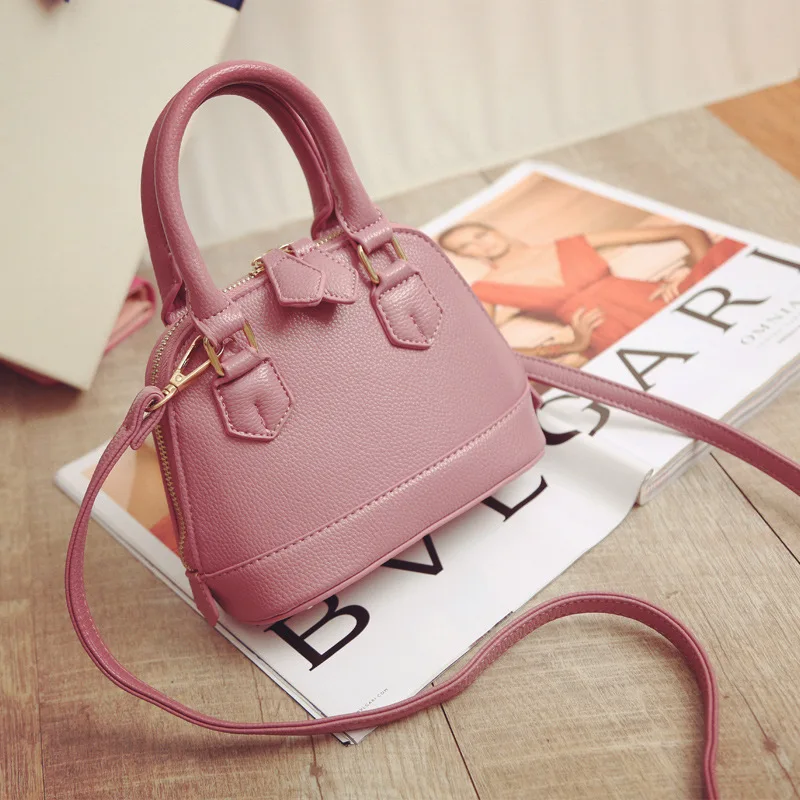 

1PCS Spring New Fashion Leather Ladies Bag Shoulder Bag Messenger Bag Shell Bag Handbag