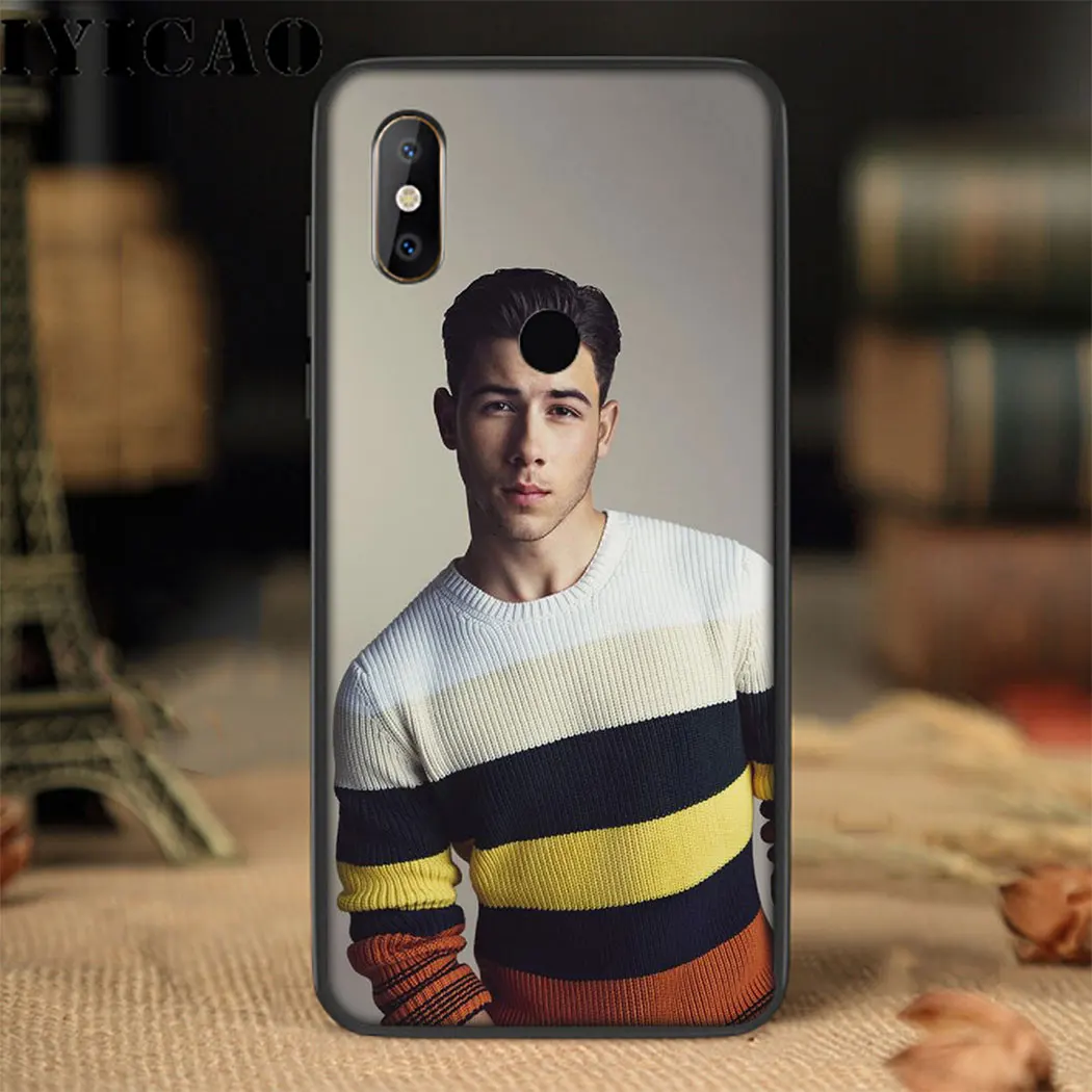 IYICAO Jonas Brothers Ник Джонас мягкий чехол для Xiaomi mi 9 8 6 A2 Lite A3 9T Pro A1 F1 макс 3 2S CC9E 8SE