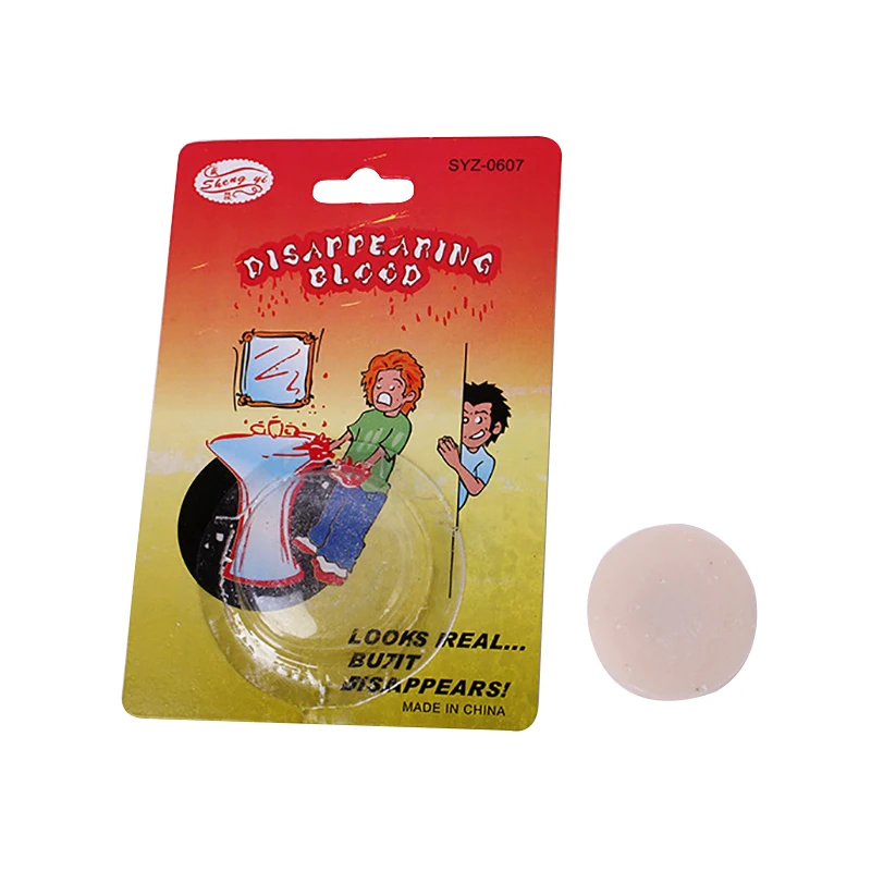 Шутка на Хэллоуин грязное мыло исчезающее кровь реквизит Апрельские подарки