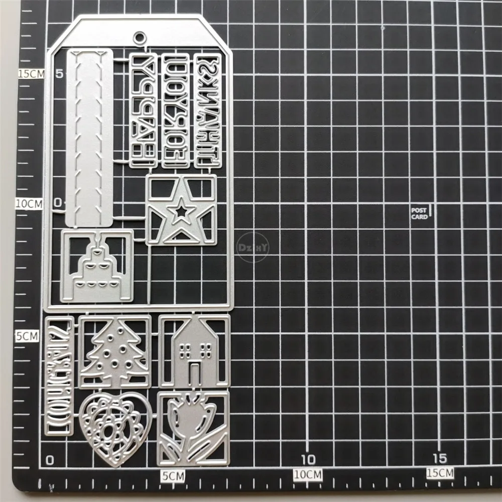 (29 стилей) 2021 Новинка Рождественская елка олень металлические режущие штампы