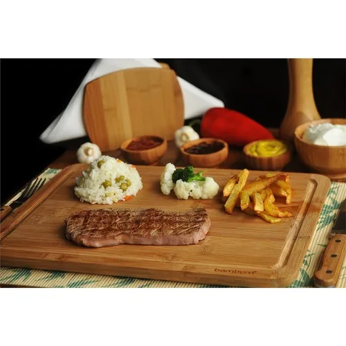 Семейная большая разделочная доска для мяса салата кухонные принадлежности