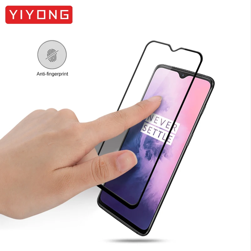Закаленное стекло YIYONG 9D с полным покрытием для One Plus 8 7 6 6T 8T Nord 2 Защита экрана OnePlus