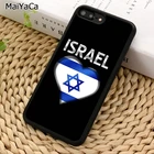 MaiYaCa телефонный чехол с изображением флага Израиля и сердца для iPhone 5 6 S 7 8 plus 11 12 13 Pro X XR XS Max Samsung Galaxy S6 S7 S8 S9 S10 plus
