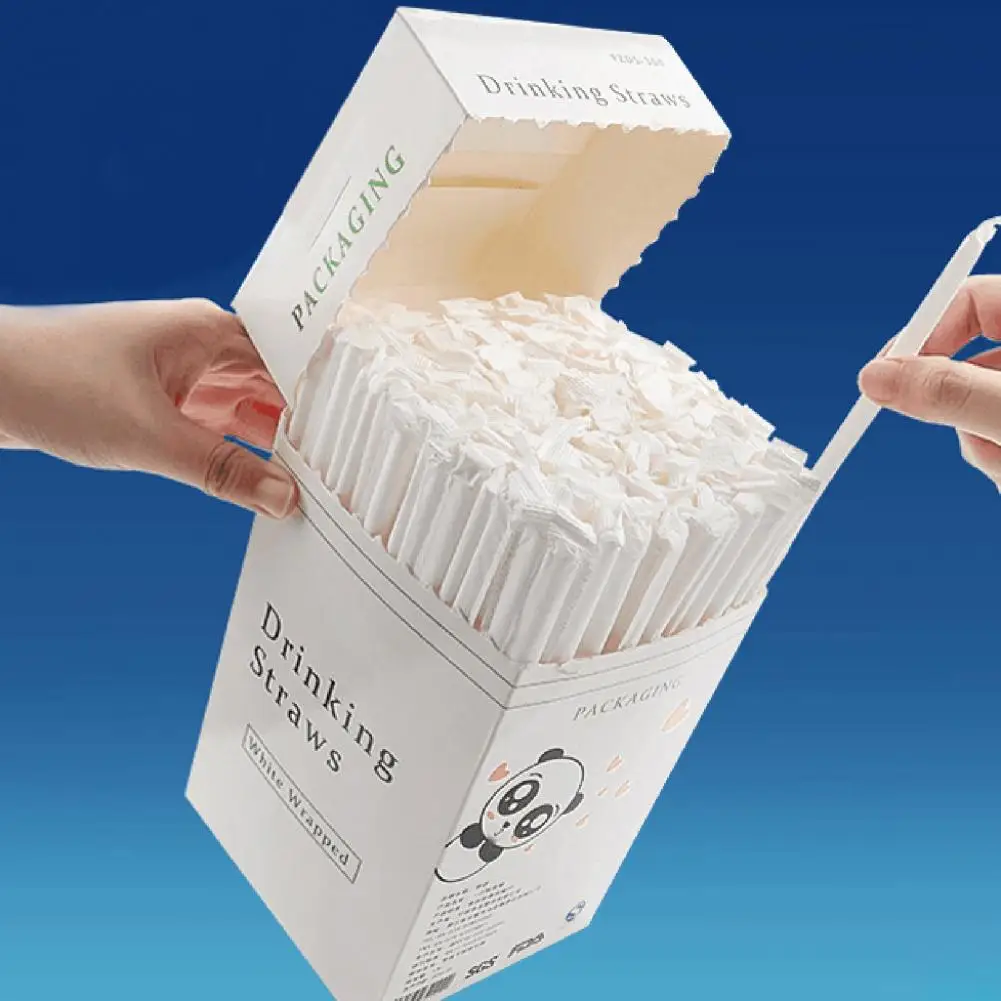 300 стая Питьевая соломка безопасные пищевые полипропиленовые жаропрочные