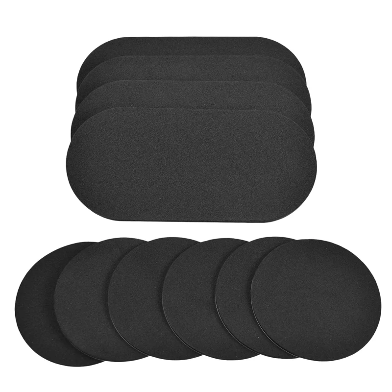 10Pack Bass Drum Patch,Pedal Patches And Drum Pads, Water Weather Durable And Strong Adhesive Drum Accessories