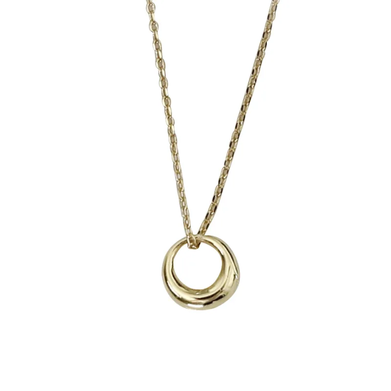 

Geometric Round Circle Clavicle Chain Necklace For Women New Arrivals Simple Elegant Women Necklace Best Gifts Jewelry Wholesale