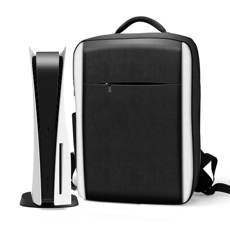 

For PS5 Console Storage Bag Shockproof Shoulder Bag Outdoor Travel Portable Backpack Laptop High Capacity Business Pack