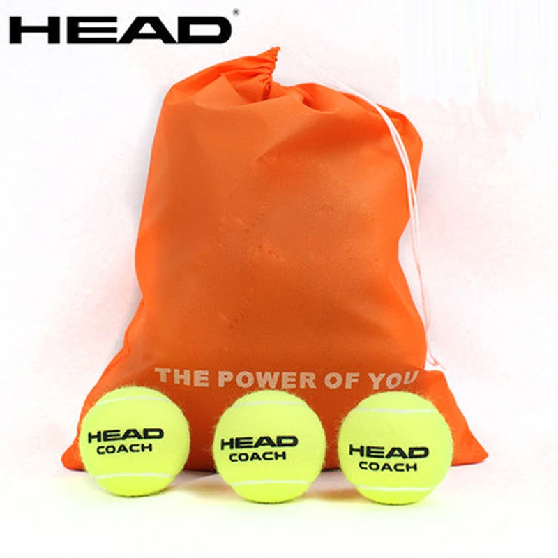 

3/6/12 PCS Original HEAD Tennis Ball Tennis Training Balls Tenis Ball Tennis Coach Balls Trainer Pelotas Tennisballs Wool Rubber