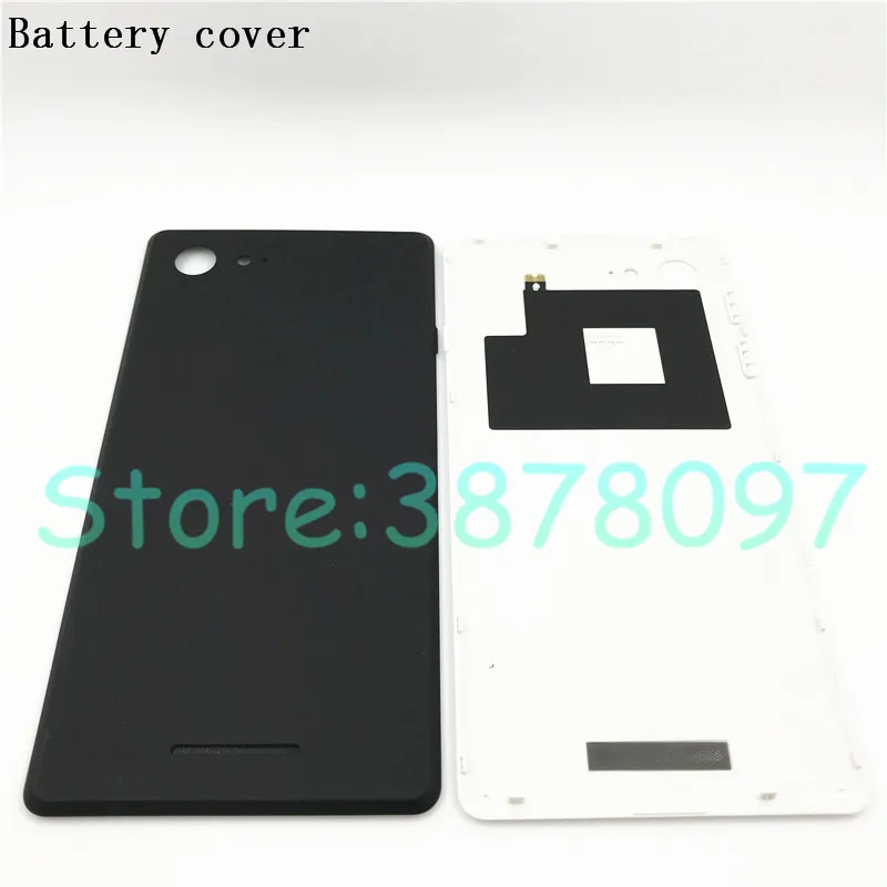 Для sony Xperia E3 D2203 D2206 D2202 крышка батареи Задняя Дверь Корпус чехол+ ЖК средняя рамка Шасси Замена пластины