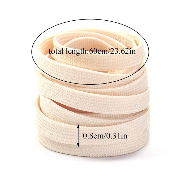 

1pair flat shoelaces men women sneakers canvas shoes Basketball Shoe laces 21 colors unisex fashion colorful shoestrings 60cm