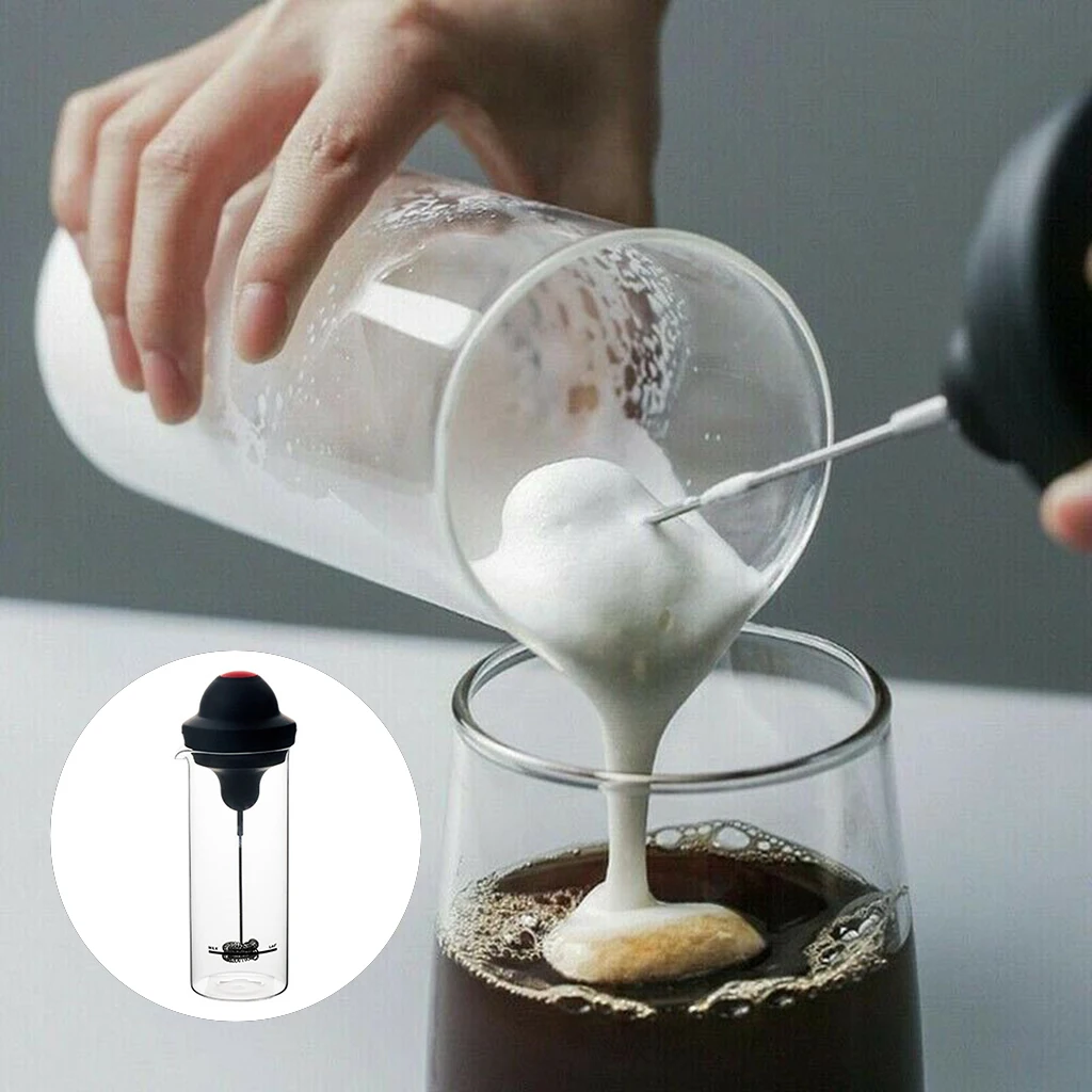 

Milk Frother Jug Cup Foamer Coffee Blender Kitchen Stirrer Practical for Coffee Cappuccino Whisk Drink