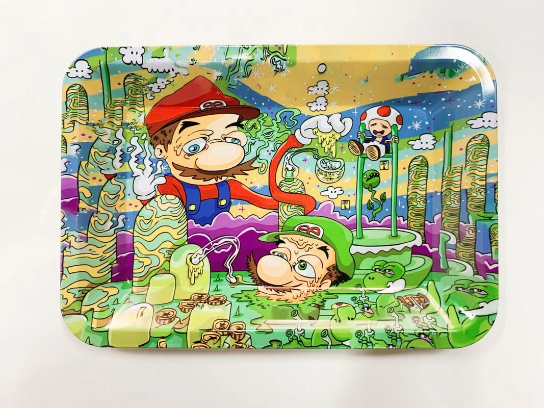 Табачный поднос для хранения табака тарелка курения травы измельчитель