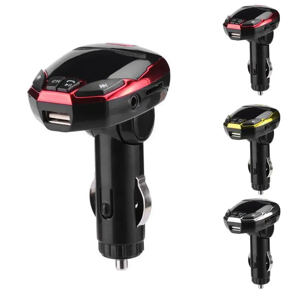 FM-трансмиттер беспроводной USB-модулятор Bluetooth ЖК-дисплей автомобильный комплект