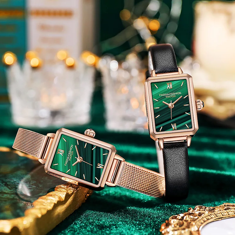 

Women Luxury Quartz Watch Set Crystal Design Bracelet Necklace Watch Sets Female Jewelry Set Fashion Watch Set Lady's Gift