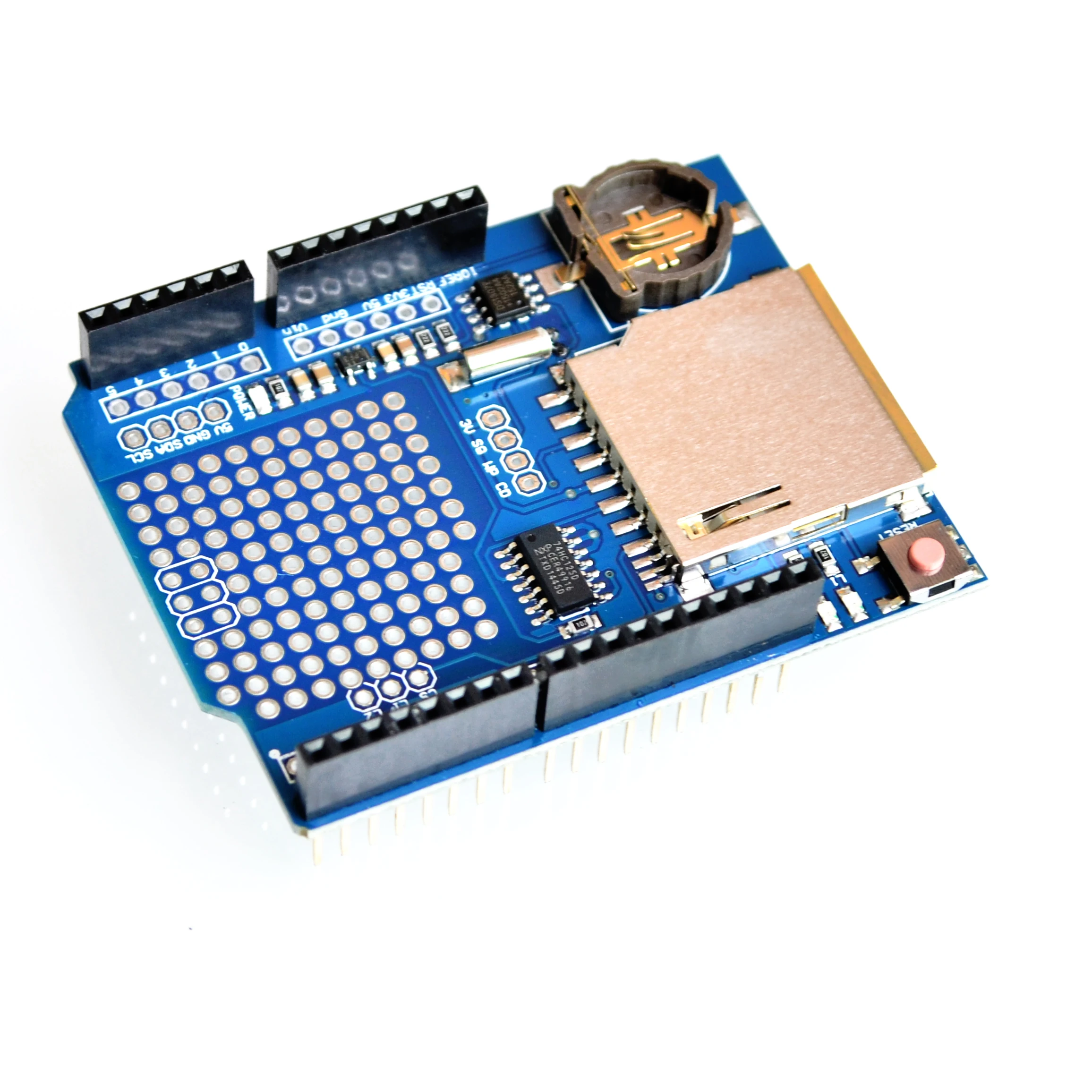 Новый модуль записи данных щит SD карта V1.0 для Arduino UNO sd горячая
