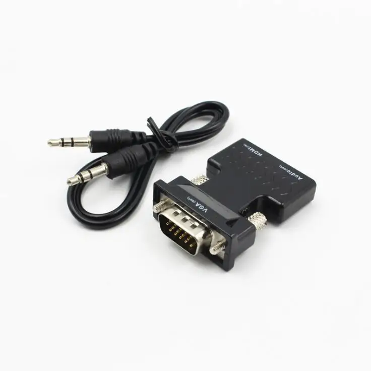 Новинка Лидер продаж VGA папа HDMI Женский конвертер адаптер HD 1080P входной сигнал