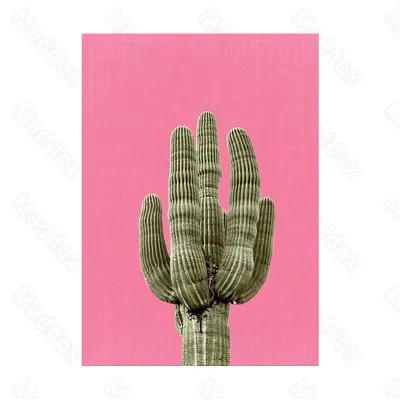 

Living Room Decoration Modern Small Fresh Green Plant Cactus Personality Creative Living Room Bedroom Decoration Painting