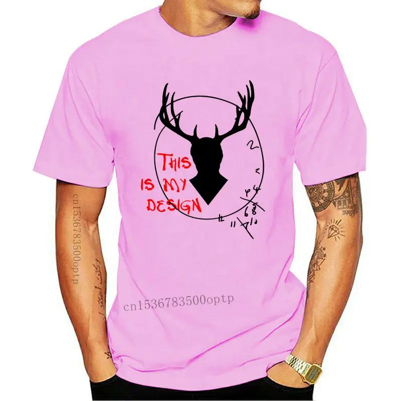 

Оригинальная хлопковая Ганнибал-это моя Винтажная Футболка большого размера