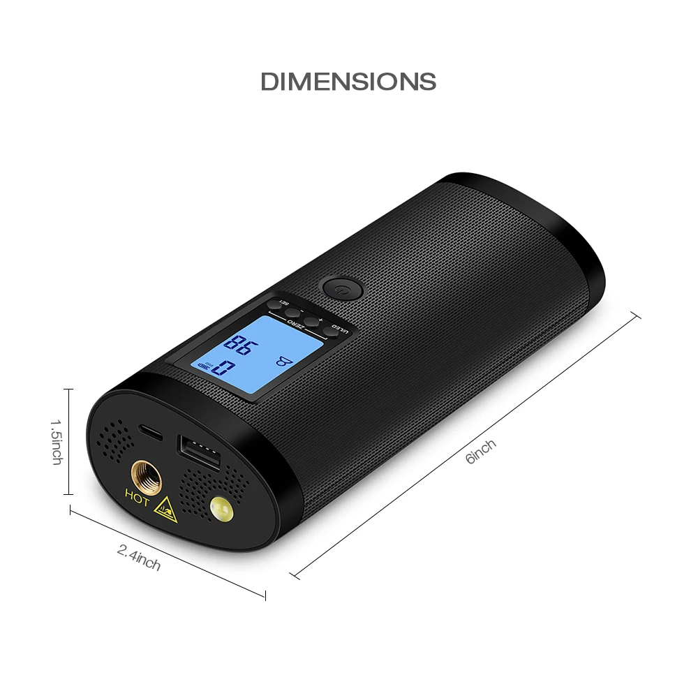 USB воздушный насос высокого давления портативный Электрический надувной