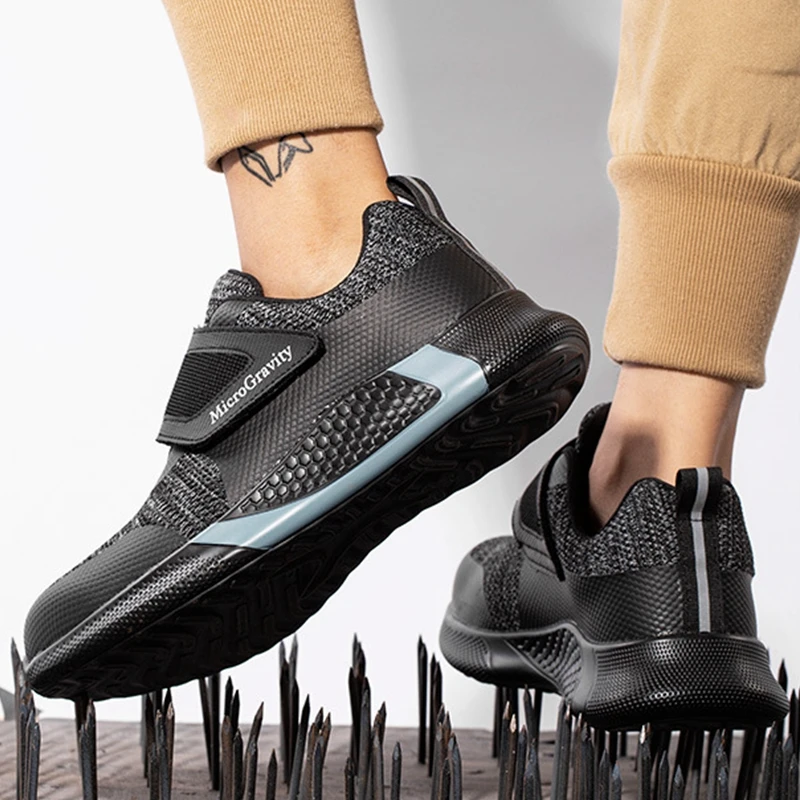 

Lightweight Safety Shoes Anti Puncture Protection Shoes High Quality Breathable Safety Protective Shoes Workplace Sneakers