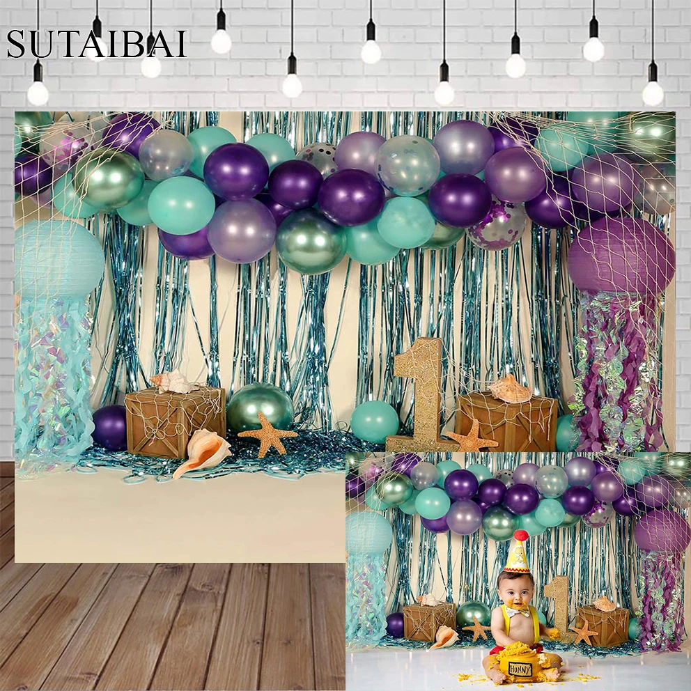 

Boy or Girl 1st Birthday Photography Background Cake Crush Party Photo Photography Decoration Baby Shower Photo Silkwarpoy Decor