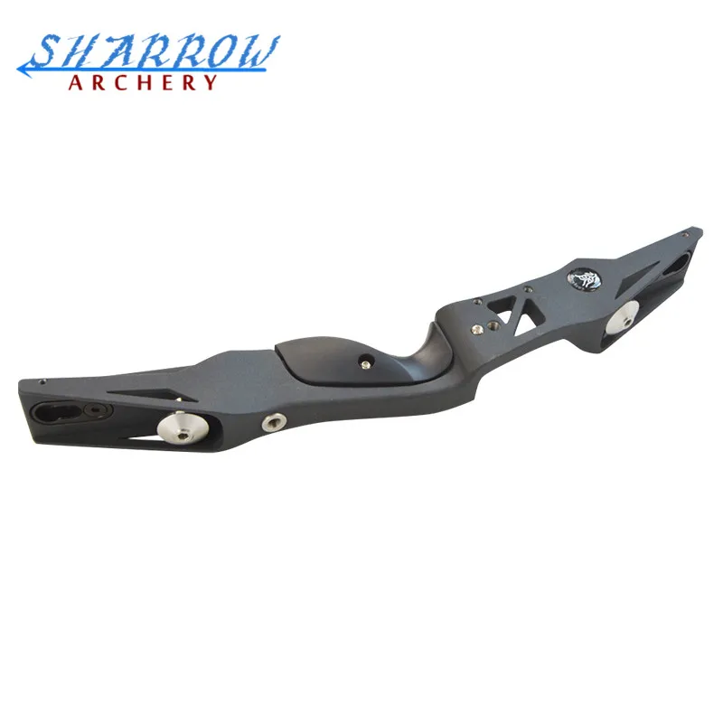 Изогнутый лук для стрельбы из лука 17 дюймов Riser алюминиевого сплава ILF ручка