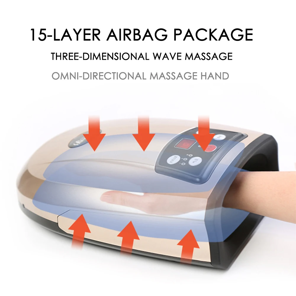 

Electric Hand Massager Physiotherapy Care Relax Tools Beauty Hand Cosmetology Machine Air Compression Finger Massager Apparatus