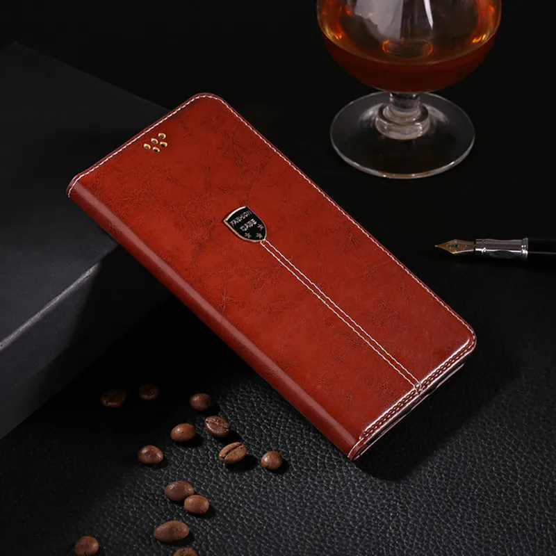 Чехол-книжка для Xiaomi Mi 10 Pro Lite A3 A2 CC9 9T Note Poco X2 кожаный с бумажником mi F2 - купить по