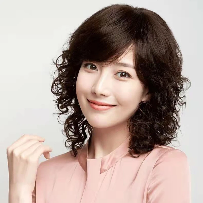 Парики для женщин высокотемпературные вьющиеся короткие термостойкие