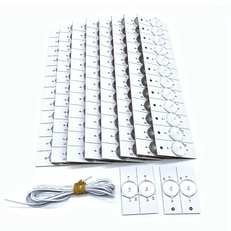 

100 PCS 3V SMD Lamp Beads With Optical Lens Filter For 32-65 Inch LED TV