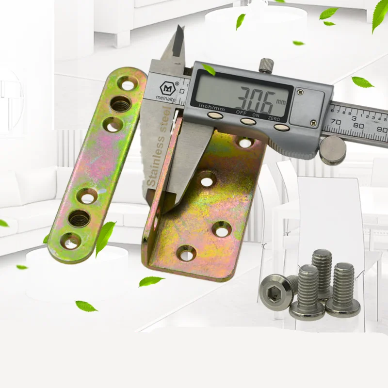 1 Набор = 4 шт. тяжелых крепежных петель для кровати | Обустройство дома