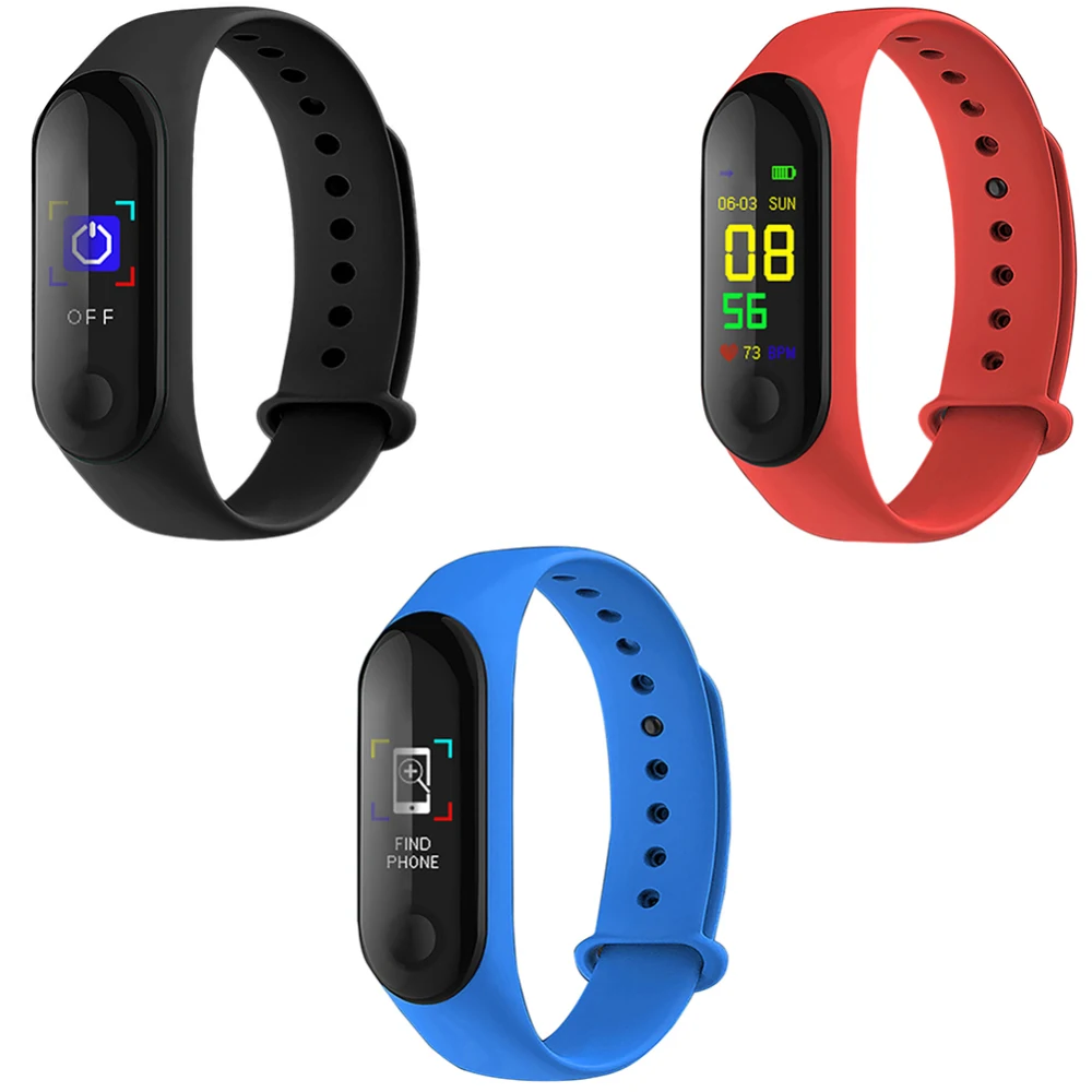 

Smart Bracelet Heart Rate Blood Pressure Health Waterproof Smart Watch Bluetooth Watch Wristband Fitness Tracker