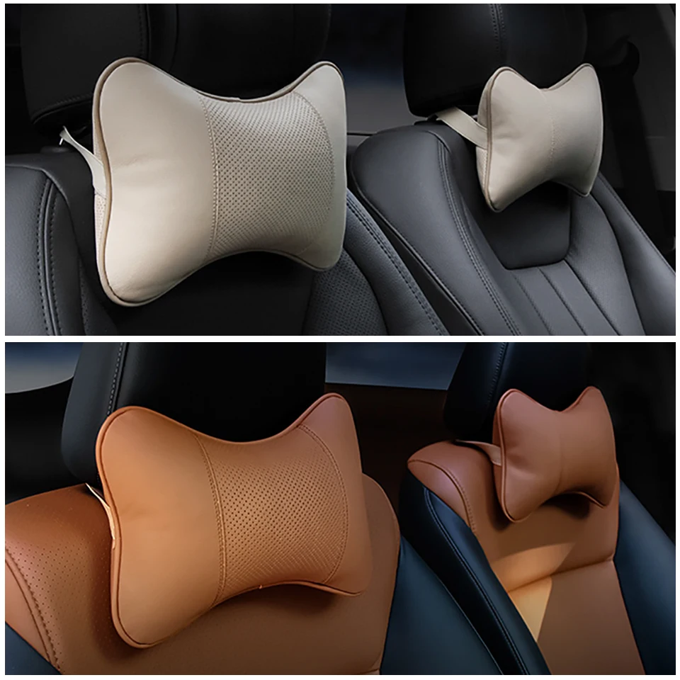 LOEN 2 шт. высокое качество чехол для автомобильного сиденья из натуральной кожи