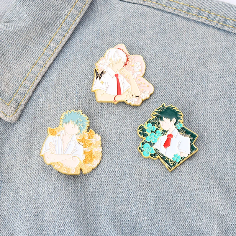Boku No My Hero Academia Cosplay Costume Metal Badge Pin Alloy Brooch Accessories Props | Costumes