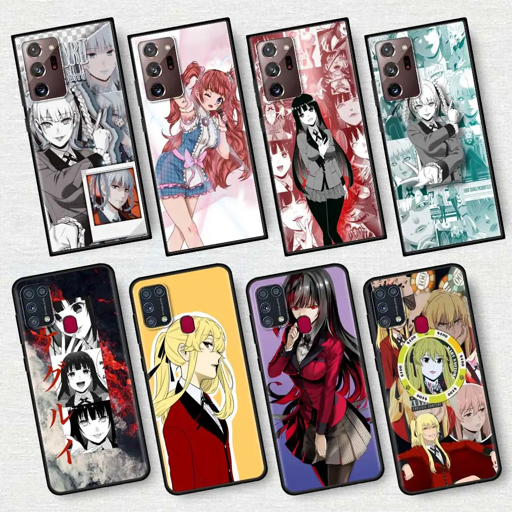 

Anime Kakegurui Jabami Yumeko Silicone Soft Phone Case For Samsung Galaxy Note 20 Ultra 10 Plus 5G 8 9 Lite M31 M51 F41 Cover