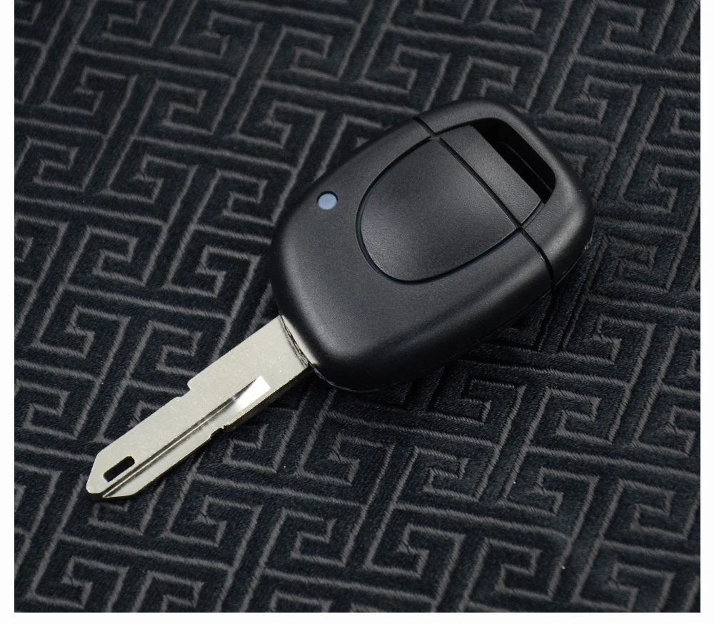 OkeyTech для Renault Kangoo Clio Master Twingo дистанционный автомобильный брелок для ключей 1 Кнопка ID46 433 МГц чип транспондера NE72/VAC102 лезвие