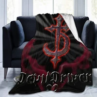 devildriver bed blanket for couchliving roomwarm winter cozy plush throw blankets for adults or kids 80 x60