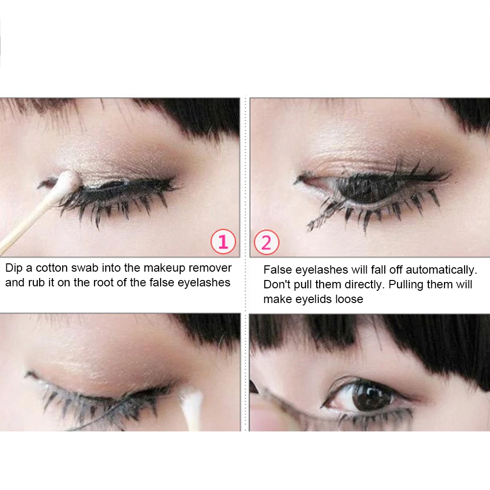 5 пар Длинные Густые блестящие Искусственные ресницы Косметика Инструмент для