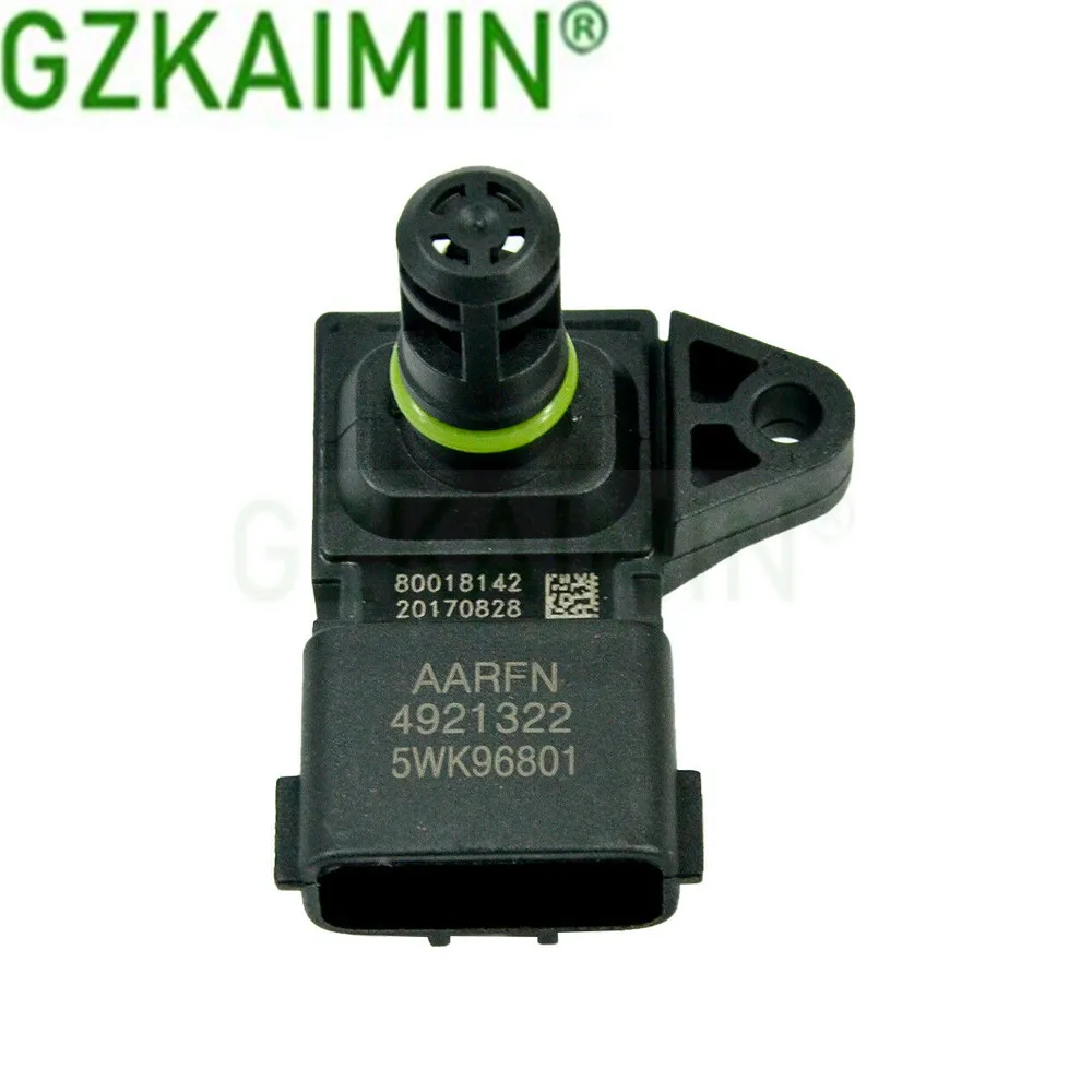 Фото OEM 4921322   5WK96801 2897333   Датчик давления воздуха на впуске MAP подходит для Dodge Ram 2500 3500 6,7 л 2007 года для Cummins ISF 2,8 3,8 №1
