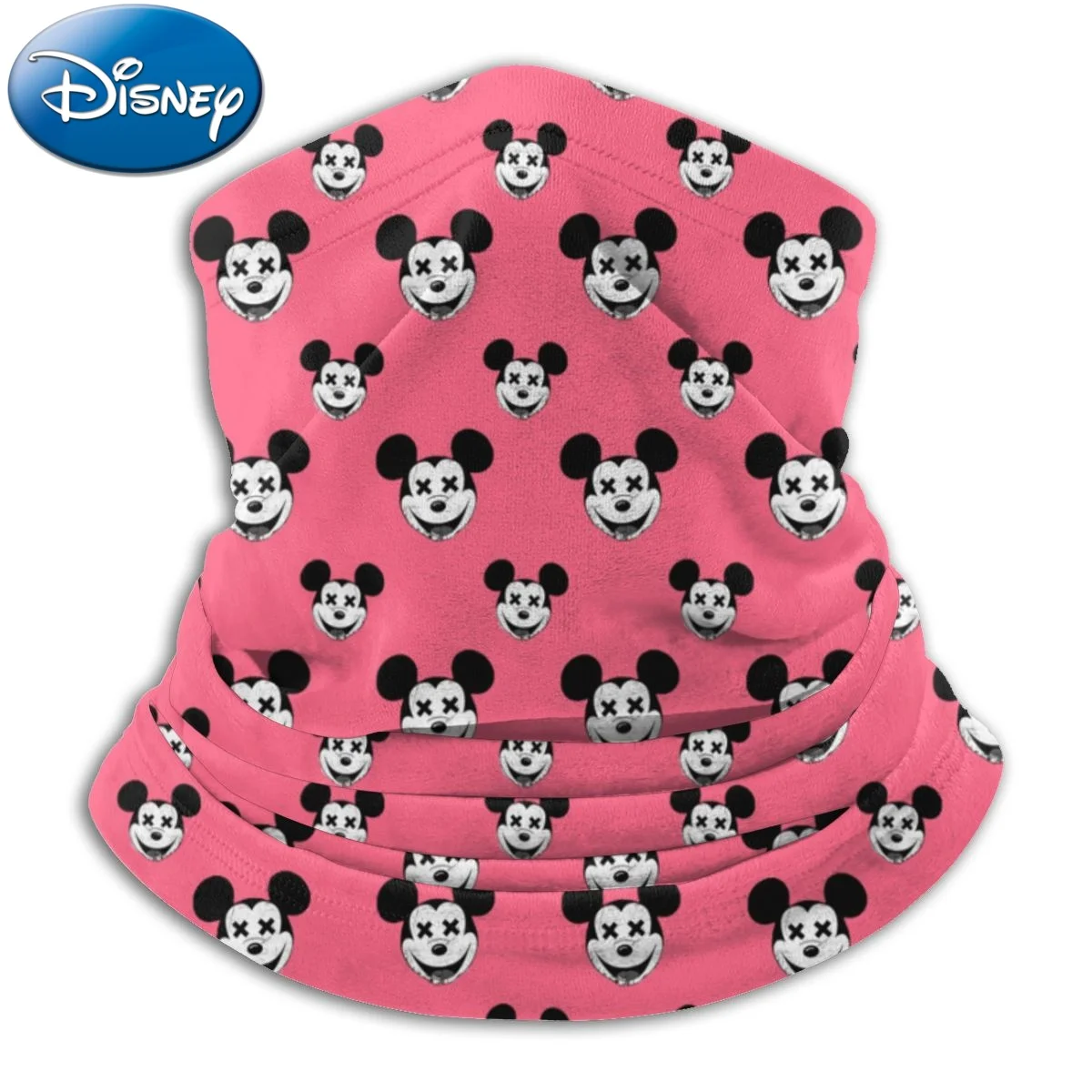 

Новинка 2022, хлопковая маска для лица из мультфильма Диснея, зимний бархатный теплый шарф, нагрудник для занятий спортом на открытом воздухе,...