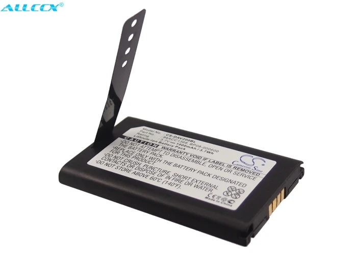 Аккумулятор Cameron Sino 11300794 3H21 00000370 94ACC0083 94ACC1368 для Datalogic CVR2 Memor X3 1000 мАч|Цифровые